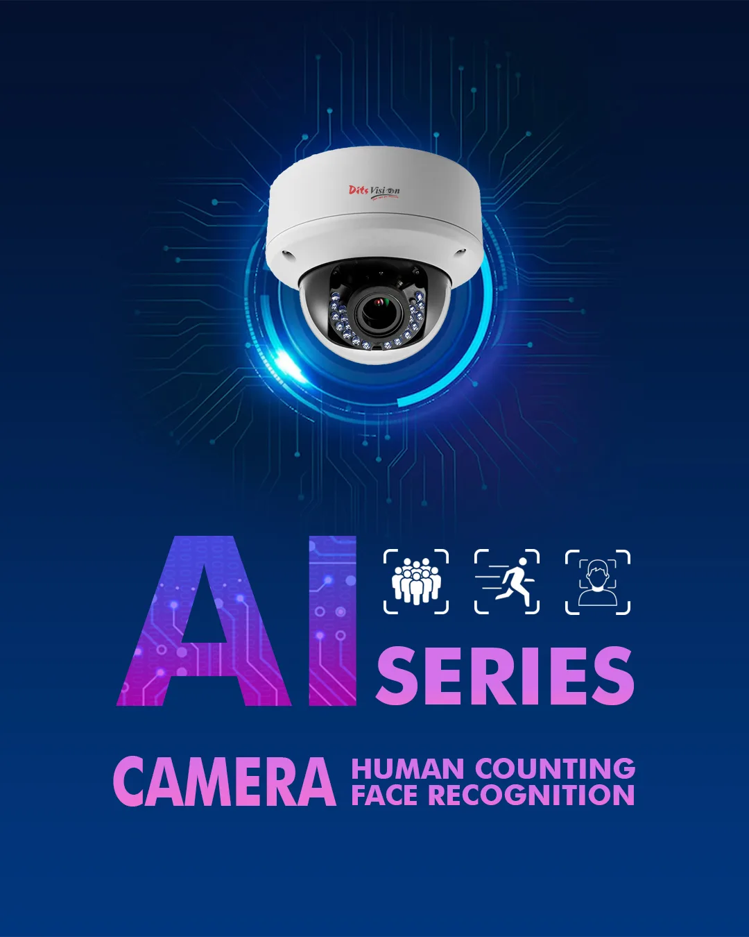 ditsvision Ai camera, ditsvision face reader camera, ditsvision ANPR camera